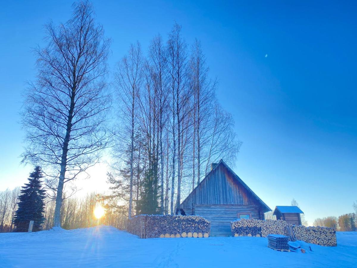 Karula Stay Sauna House In Karula National Park Ahijarve 외부 사진